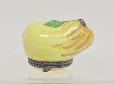 Limoges France Peint Main Rochard Pear Treasure Bo