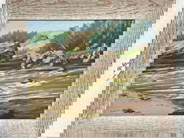 Landscape Oil Painting on Canvas, Ruth Ann Younglo