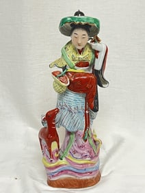 19-20th C. Chinese Porcelain Famille Rose MaGu
