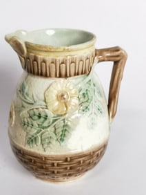 Antique Griffin Smith & Hill Etruscan Majolica Pit