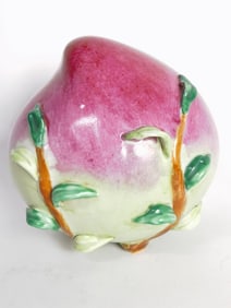 Chinese Porcelain Famille Rose Peach