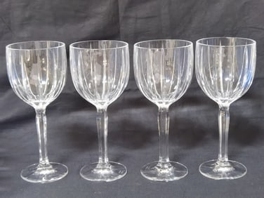 (4) Marquis by Waterford Crystal Wine Glasses
