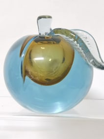 Vintage Murano Italy Alfredo Barbini Sommerso Glas