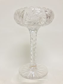 Vintage American Brilliant Cut Crystal Compote