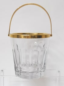 Ralph Lauren "Isabelle" Glass Ice Bucket