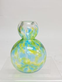 2007 HG Green/Blue Speckle Glass Diffuser Bottle