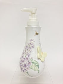 Lenox Porcelain Butterfly Meadow Soap Bottle
