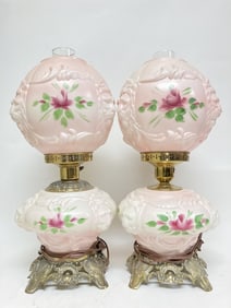 (2) Victorian Style Gone with the Wind Electric La