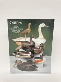 Vintage Decoys Auction Advertisement Booklet