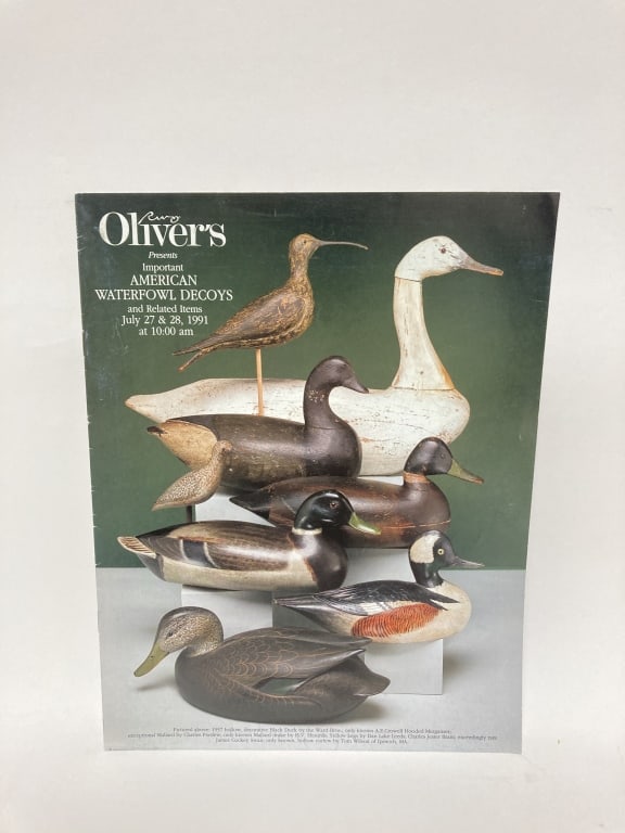 Vintage Decoys Auction Advertisement Booklet: Vintage Decoys Auction Advertisement Booklet