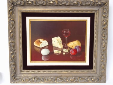 Still Life Oil Painting by C. Wahlbeck