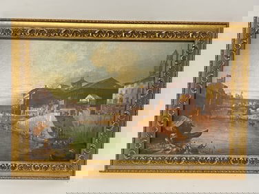 L'Arno e il Ponte Vecchio Print