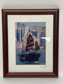 Chinese Boat Photograph by Laurence Lai