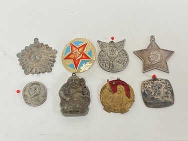 Group of Chinese Army Metals