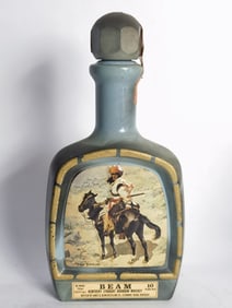 1979 Vintage Jim Beam "Frederic Remington" Whiskey