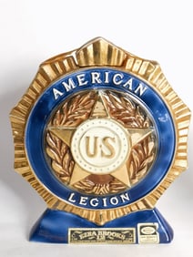 1971 Vintage Ezra Brooks "American Legion" Whiskey