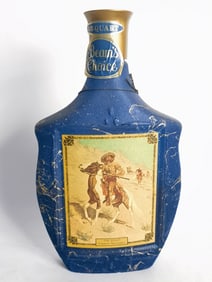 1968 Vintage Jim Beam "Frederic Remington" Whiskey