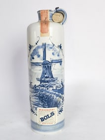 Vintage Delft Blue Holland Bols Blackberry Liqueur