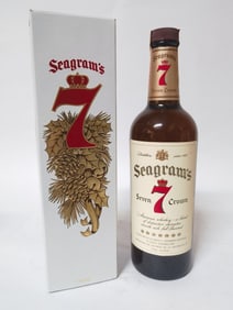 Vintage Seagram's Seven Crown American Whiskey