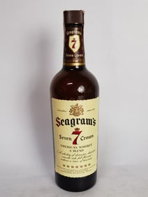 Vintage Seagram's Seven Crown American Whiskey