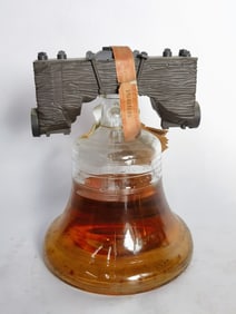 Vintage Lejon Brandy Liberty Bell Commemorative Bo