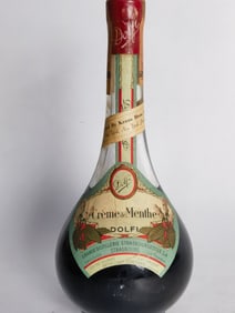 Vintage Creme de Menthe Dolfi