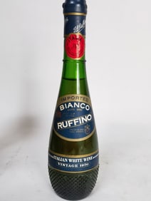 Vintage Ruffino Italian Bianco White Wine