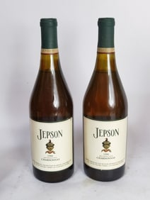 (2) 1986 Jepson Mendocino Chardonnay