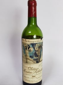 1973 Chateau Mouton-Rothschild Red Bordeaux Wine