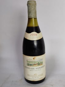1990 Cotes-Du-Ventoux Red Rhone Wine