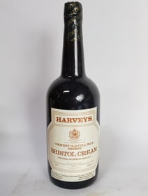 Vintage Harveys Bristol Cream Full Pale Sherry