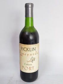 Vintage Ficklin Vineyards Port WIne