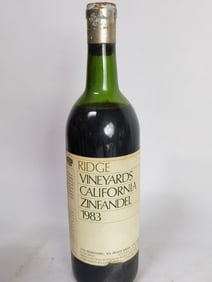 1983 Ridge Vineyards CA Zinfandel
