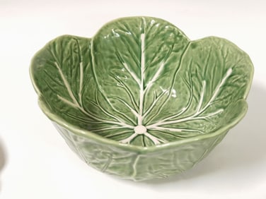 Vintage Large Bordallo Pinheiro Porcelain Cabbage