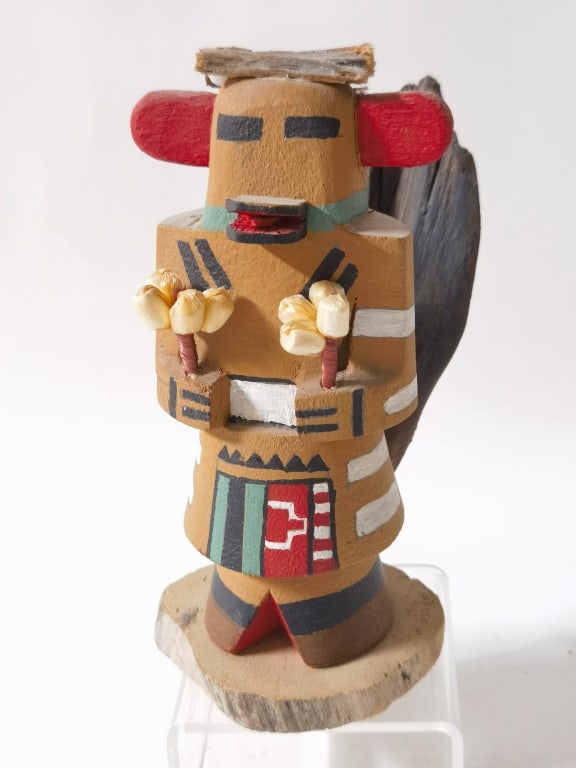 Vintage Hopi Indian Kachina Doll: Vintage Hopi Indian Kachina Doll, 6.5in