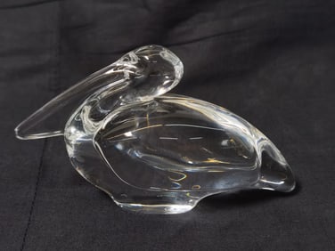 Vintage Baccarat France Crystal Pelican