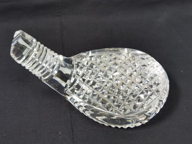 Vintage Waterford Crystal Golf Club Head Paperweight