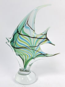 Vintage Murano Italy Art Glass Fish