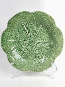 Vintage Bordallo Pinheiro Porcelain Cabbage Plate