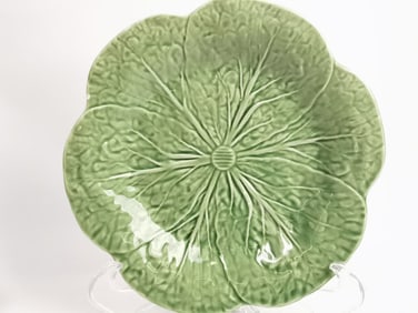 Vintage Bordallo Pinheiro Porcelain Cabbage Plate
