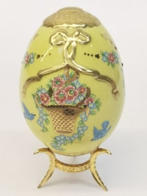 Vintage Franklin Mint Faberge Imperial Jeweled Egg