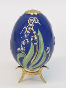 Vintage Franklin Mint Faberge Imperial Jeweled Egg