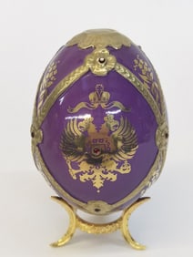 Vintage Franklin Mint Faberge Imperial Jeweled Egg