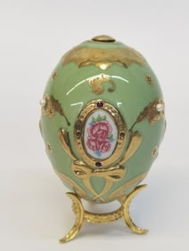Vintage Franklin Mint Faberge Imperial Jeweled Egg