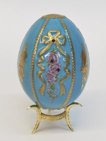 Vintage Franklin Mint Faberge Imperial Jeweled Egg
