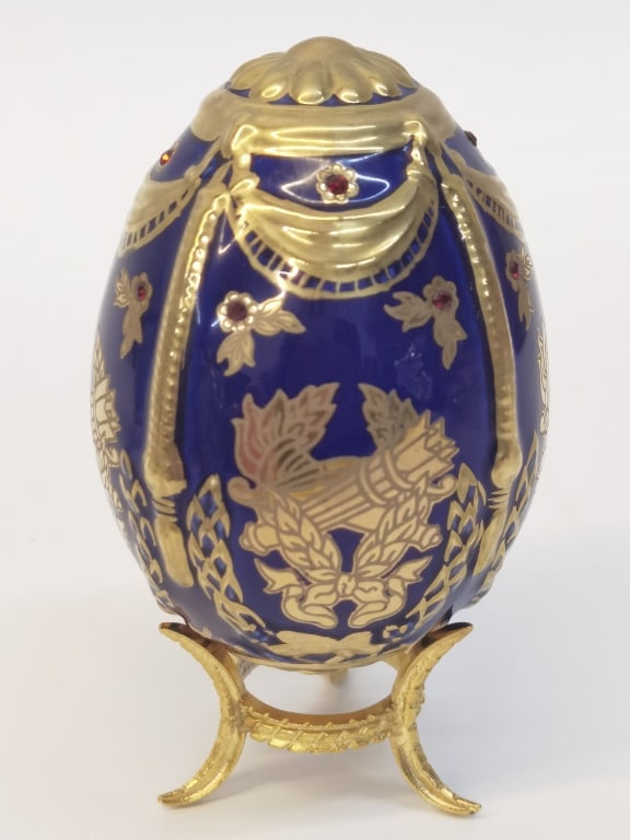 Vintage Franklin Mint Faberge Imperial Jeweled Egg (1 of 4)