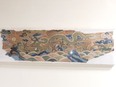 Ming Chinese Dragon Kesi Fragment