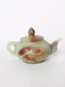 Chinese Jade Carved Teapot