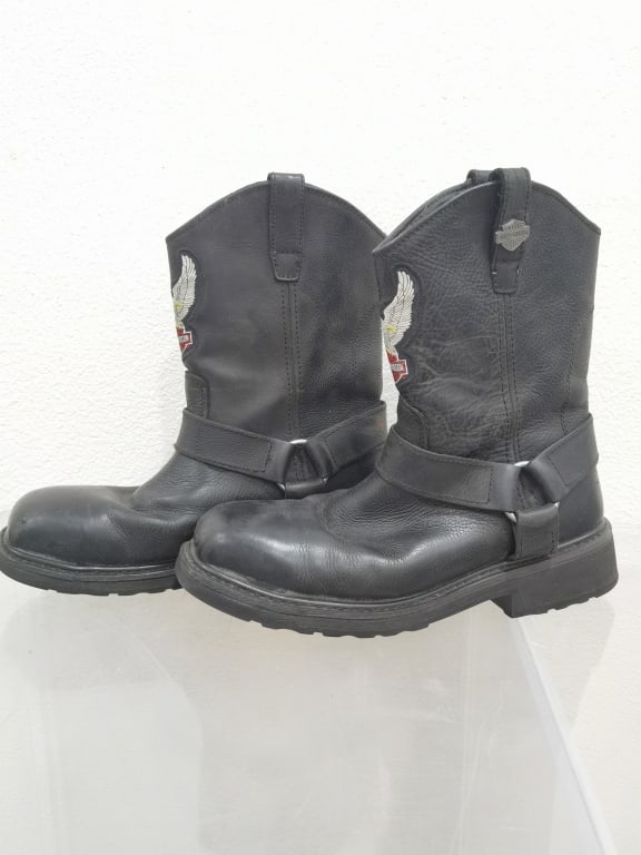 Pr. of Harley-Davidson Leather Boots, Sz 9.5 (1 of 6)