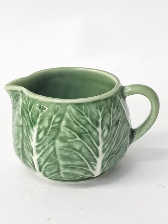 Vintage Bordallo Pinheiro Porcelain Cabbage Creame (1 of 3)